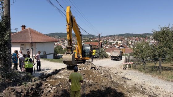 У току реконструкција Улице Рајка Миловановића: Инвестиција вредна око 200 милиона динара